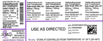 541 (Smz Trim 800.160mg  541 20)